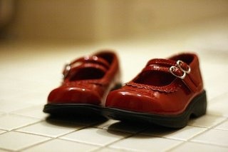 Kırmızı Rugan Ayakkabılar